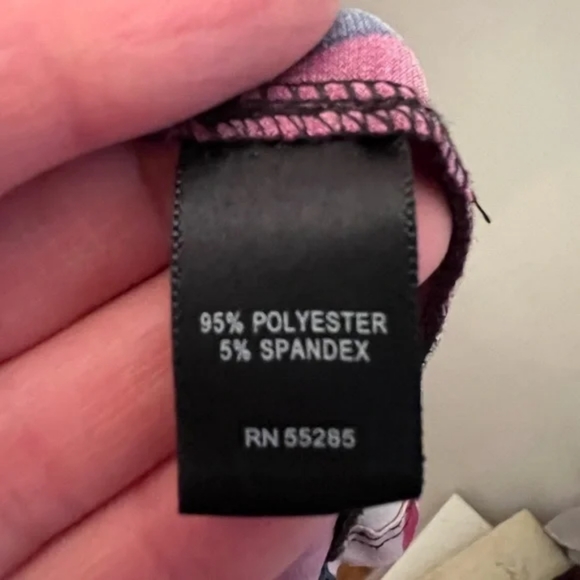 Express | Colorful Maxi Halter Dress | Black, Pink, Purple, Blue | L - Picture 9 of 9